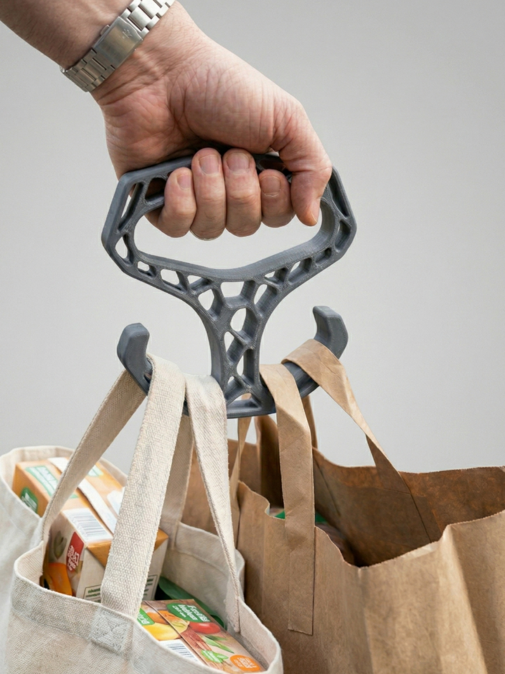 Stylish Grocery Bag Carrier