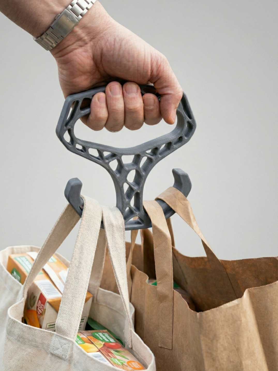 Stylish Grocery Bag Carrier