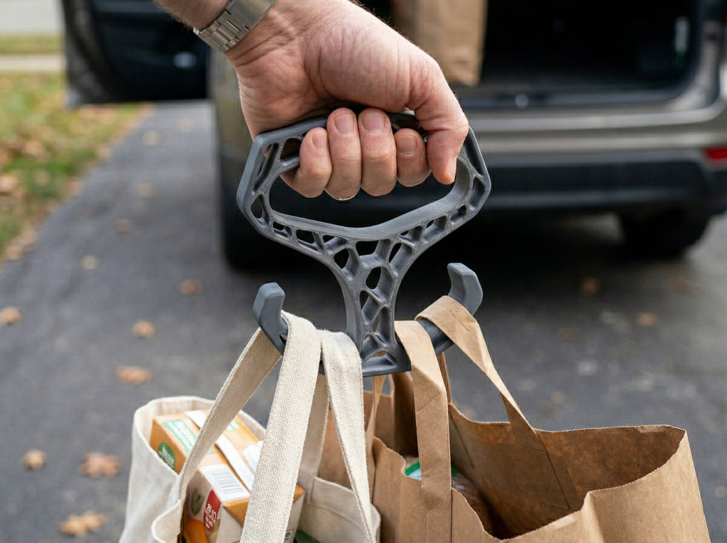 Stylish Grocery Bag Carrier