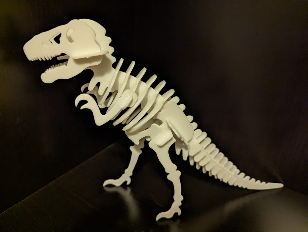 T-Rex Skeleton Kit Card
