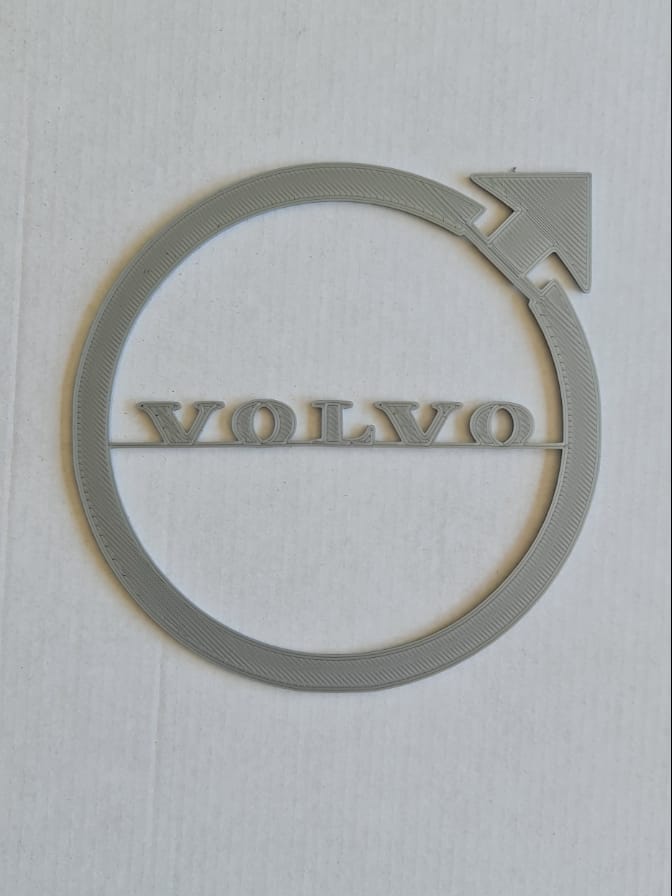 volvo logo detailing stencil