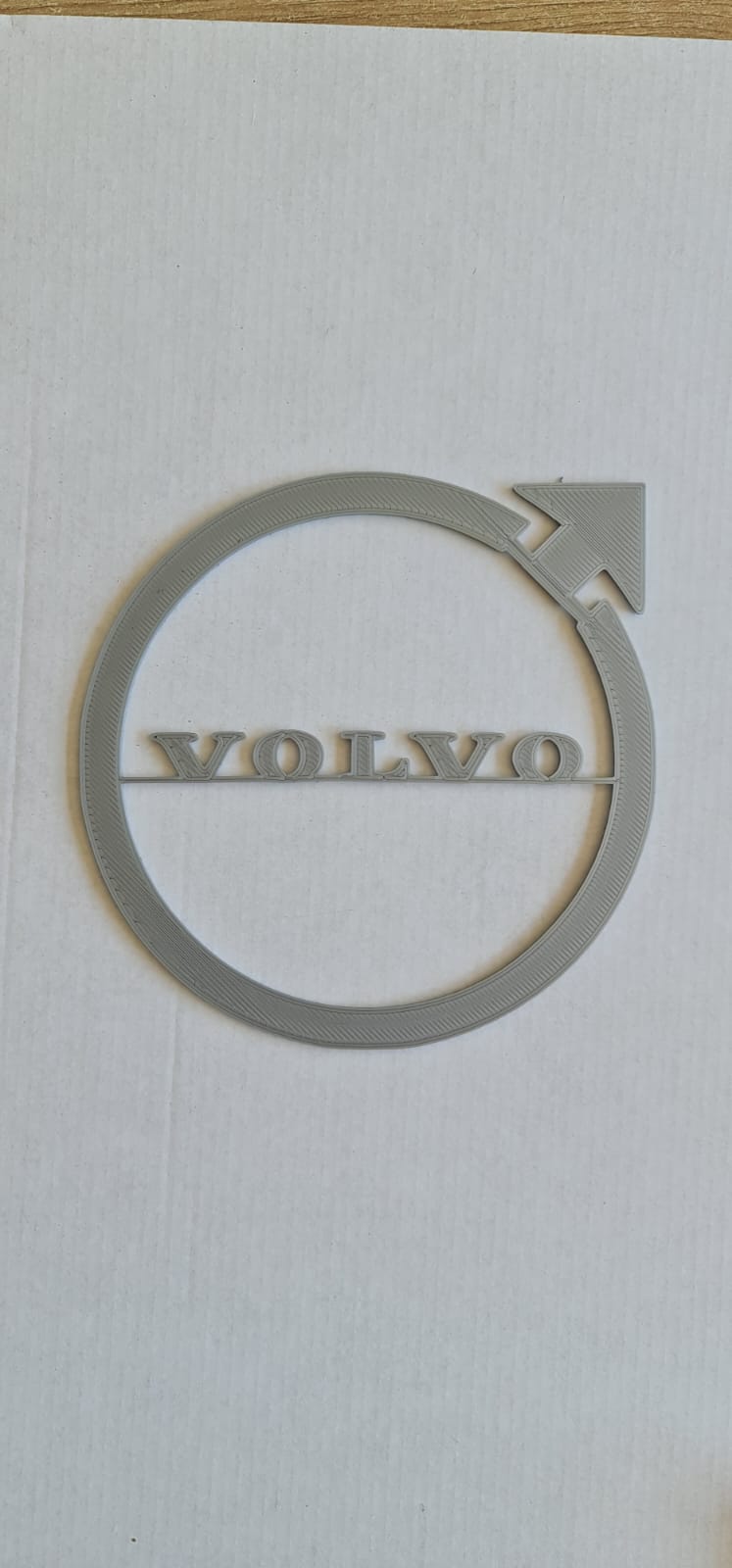 volvo logo detailing stencil