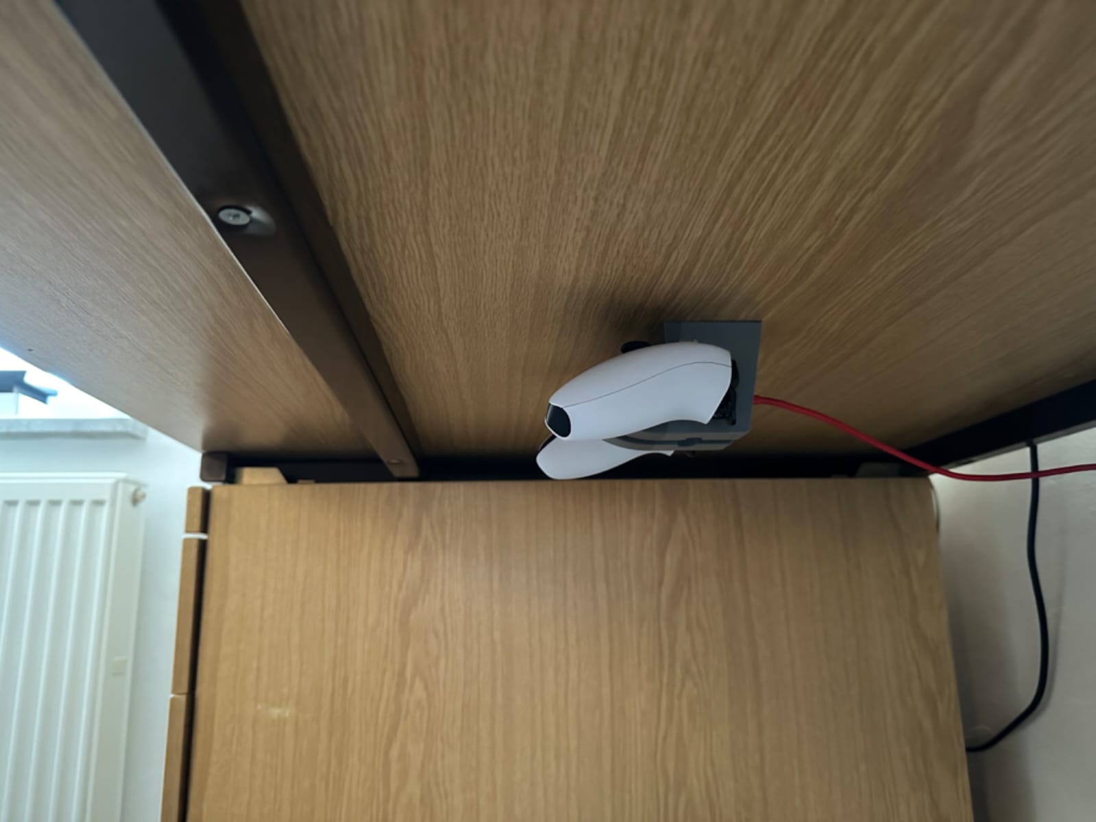 Under Table PS5 Controller Holder wired edition