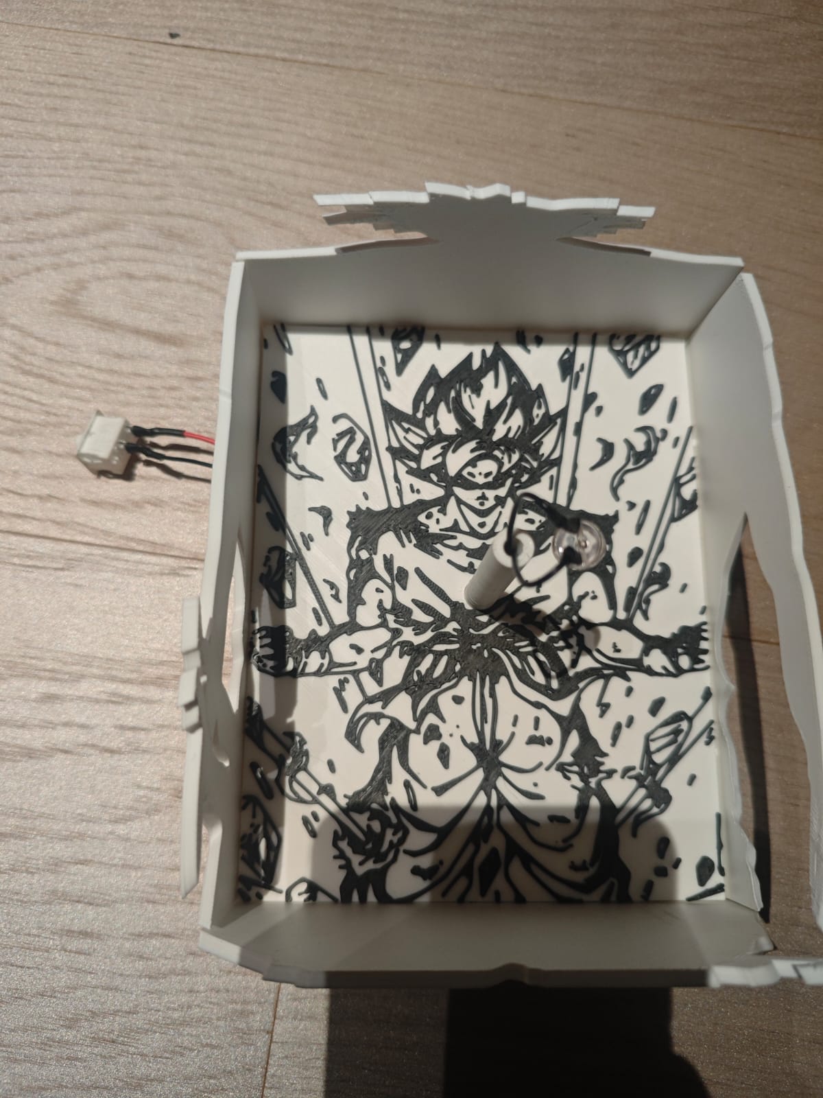 Sun Wukong Goku Projection Lamp Silhouette Lamp Dragon Ball Kakarot