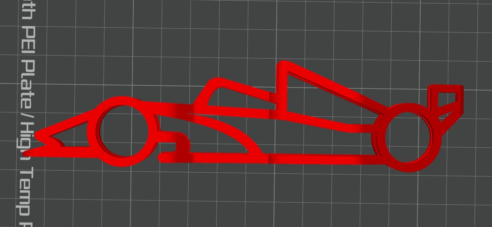 Formula one Car & Flip Text