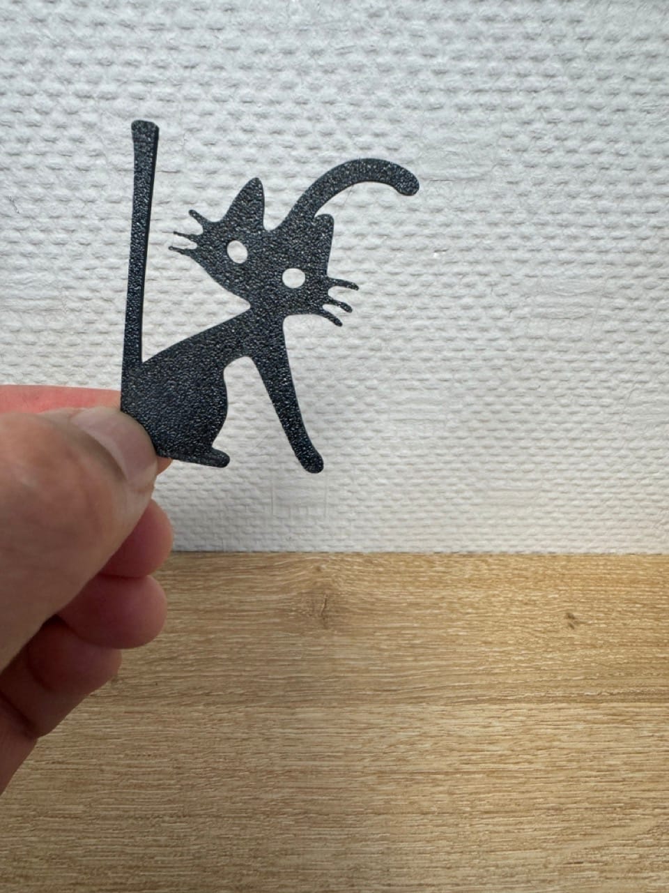 Alphabet with cat form.Alphabet en forme de chat.