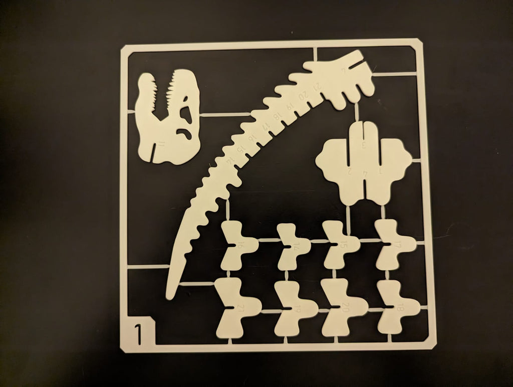 T-Rex Skeleton Kit Card