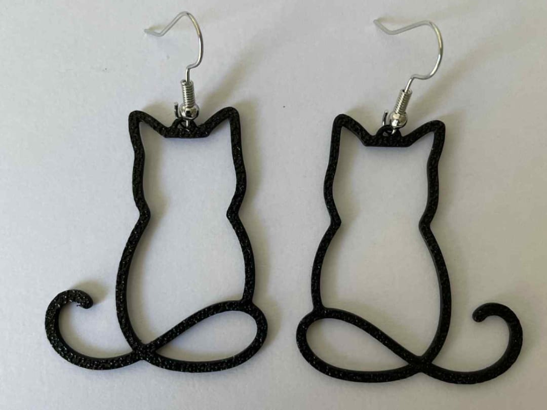 CUTE CAT EARRING